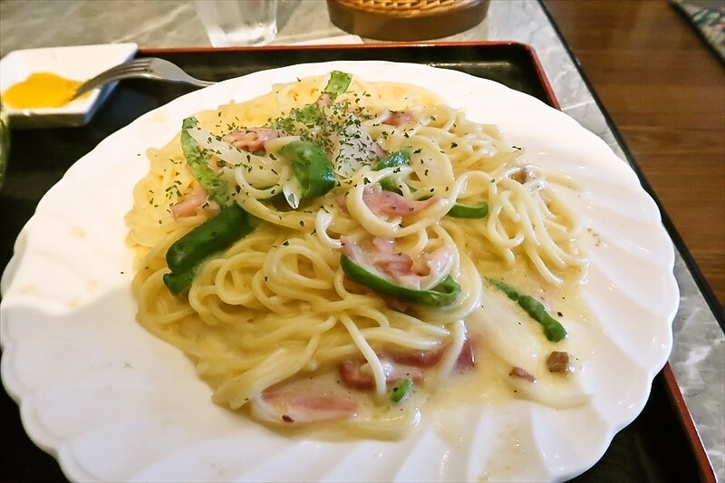 山形県東根市『cafe 元希（もとき）』カルボナーラ5
