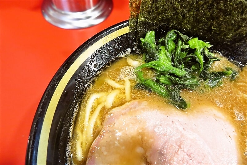 町田駅『横濱家系ラーメン 七代目 野中家（町田店）』味玉ラーメン（並）4
