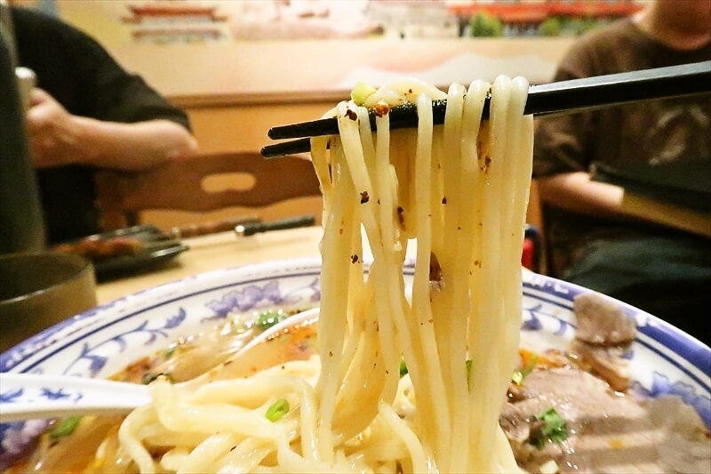 西川口駅『蘭州拉麺 蘭少爺（らんしょうや）』蘭州ラーメン8