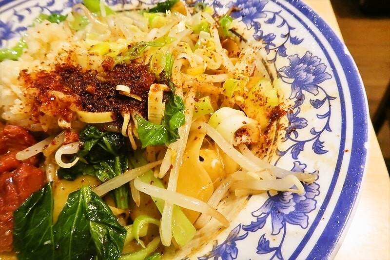 西川口駅『蘭州拉麺 蘭少爺』ヨウポー麺4