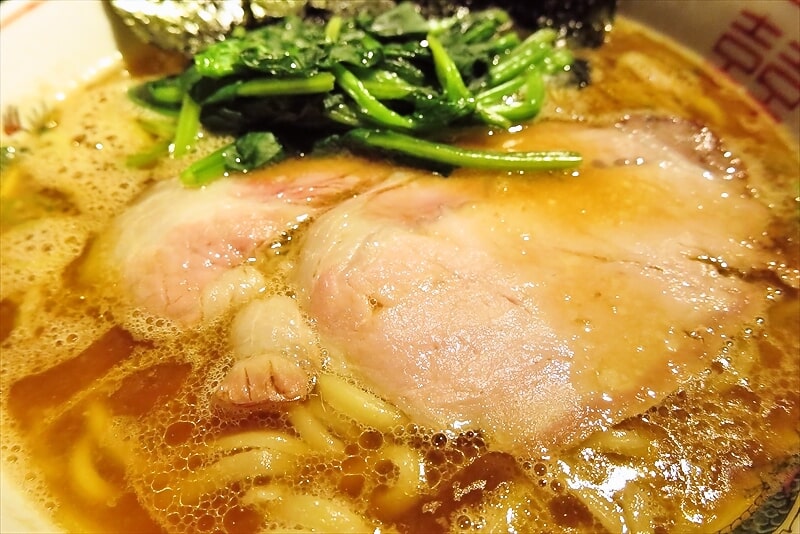 小田急相模原駅『ラーメン 寅や』家系ラーメン4