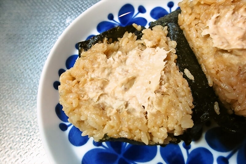 『ローソン』盛りすぎチャレンジ 盛りすぎ！和風シーチキンマヨネーズおにぎり14