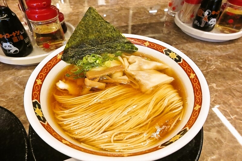 橋本『麺や食堂 相模原店』ワンタンメン6