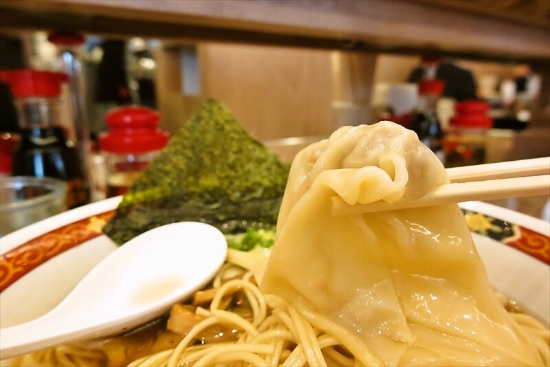 橋本『麺や食堂 相模原店』ワンタンメン11