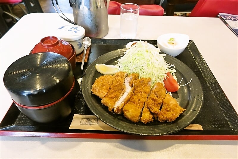 小田急相模原『揚げもの とんかつ美田』ロースかつ定食1