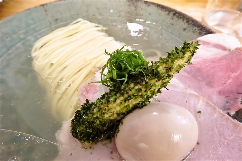 八王子市『麺宮寺麦子(めんぐうじむぎこ)』塩ラーメン7