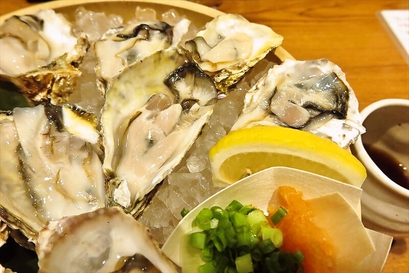 『庄や 淵野辺店』生牡蠣1個100円3