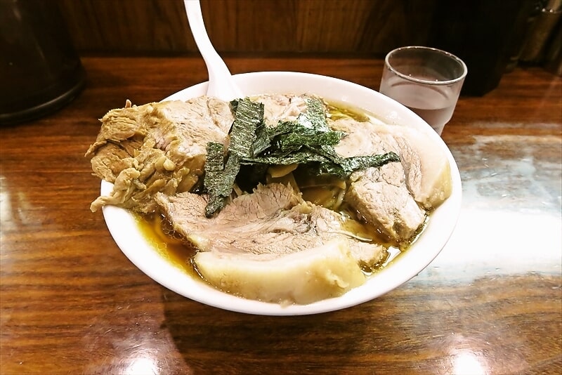 八王子駅『らぁめん大安』チャーシューめん1