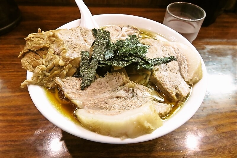 八王子駅『らぁめん大安』チャーシューめん2