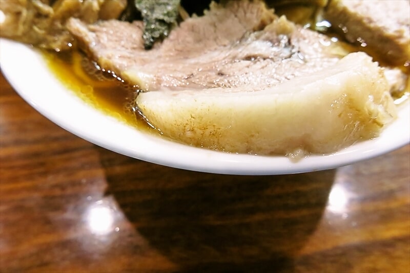 八王子駅『らぁめん大安』チャーシューめん4