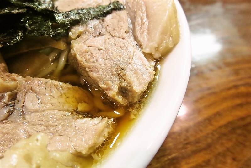 八王子駅『らぁめん大安』チャーシューめん5