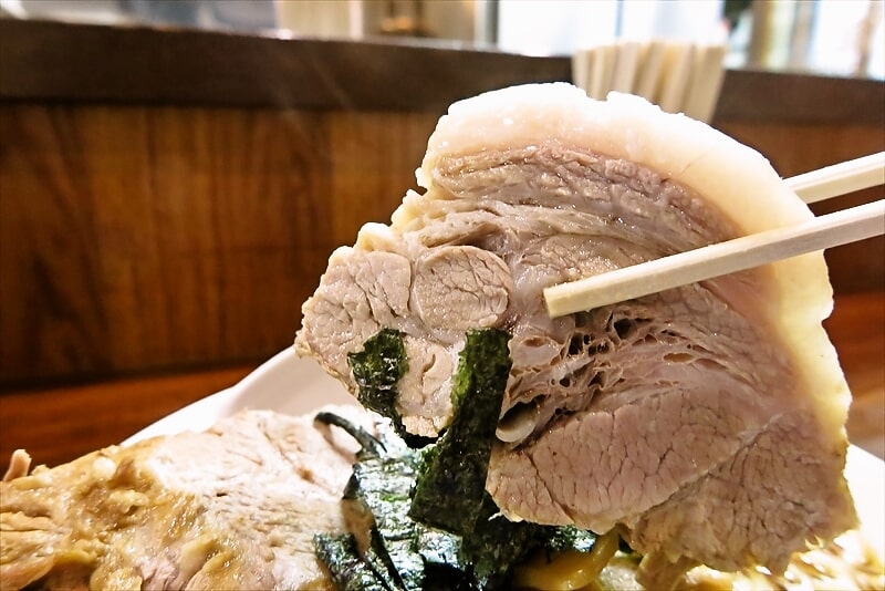 八王子駅『らぁめん大安』チャーシューめん9