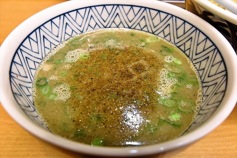 町田駅『煮干中華そば すず松』つけ麺2