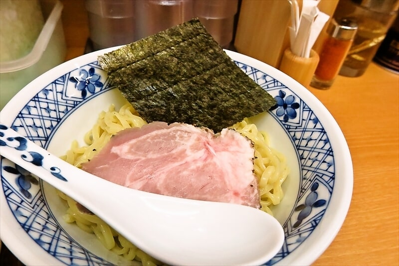 町田駅『煮干中華そば すず松』つけ麺4