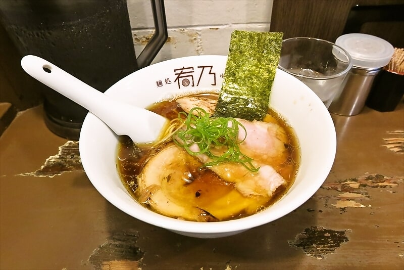 小田急相模原『麺処 宥乃(ゆうの)』地鶏そば黒1