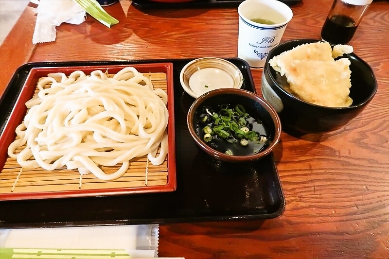 長野県岡谷市『信州うどん じん兵衛』ざるうどん8