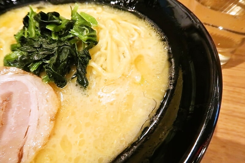 『横浜家系ラーメン 町田商店 山際店』塩ラーメン大盛り6