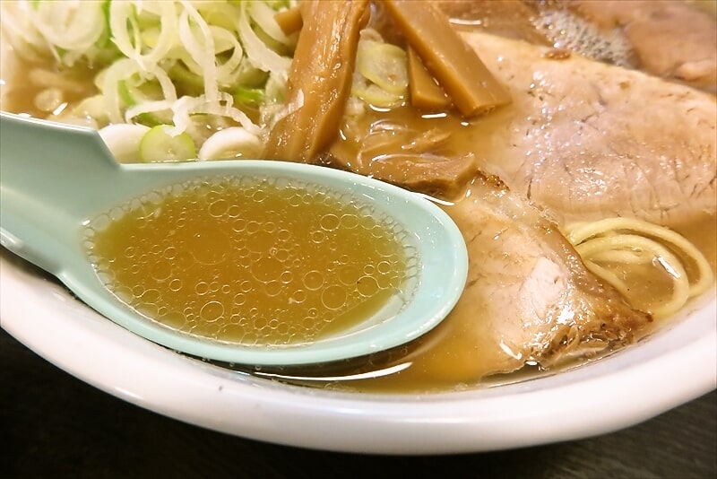 相模原市『淵野辺 大勝軒』ラーメン大盛り味玉2個9
