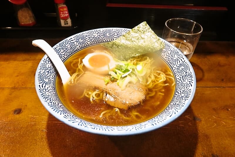淵野辺『焼きあごらぁめん 華めぐり』焼きあご醤油中盛1