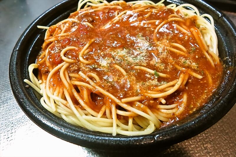 2026年『ローソン』盛りすぎチャレンジ 盛りすぎ！ミートソース弁当9