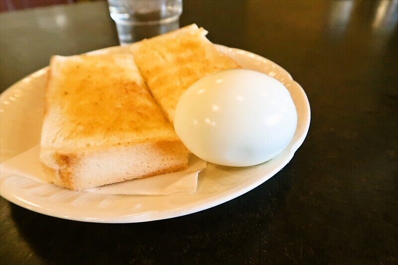 大阪市浪速区元町『喫茶マーチス』モーニングセット4