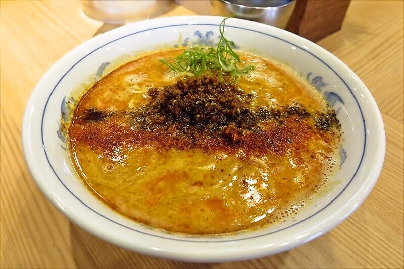 相模原市『中村麺三郎商店』担々麺2