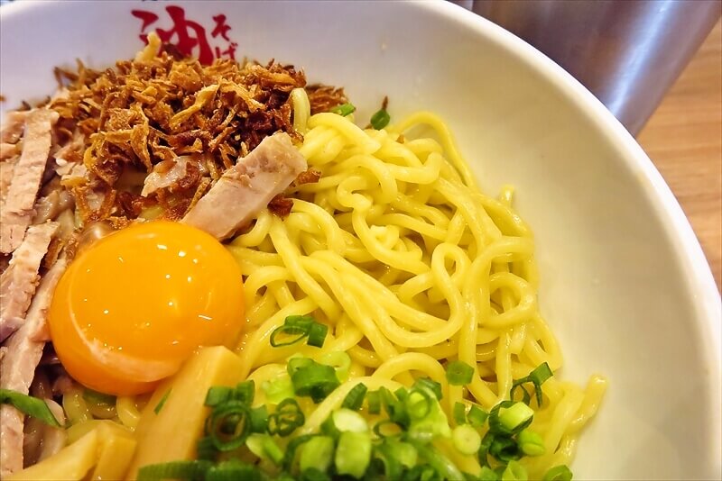 相模大野駅『元祖油堂 油そば 相模大野店』油そば特盛り3