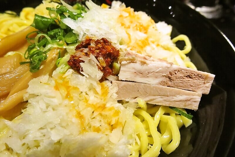 町田駅『油そば 東京油組総本店 町田組』油そばW盛り7