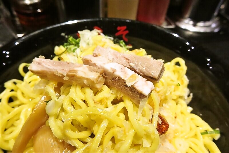 町田駅『油そば 東京油組総本店 町田組』油そばW盛り8