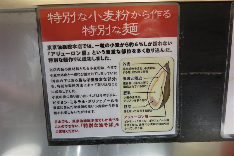 町田駅『油そば 東京油組総本店 町田組』特別な麺