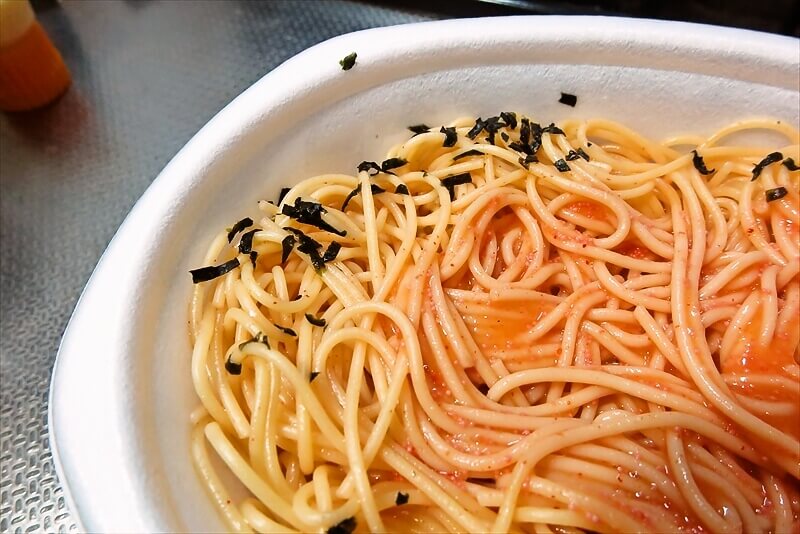 2026年『ファミリーマート』なぜか45%増量作戦 大盛り明太子スパゲティ9