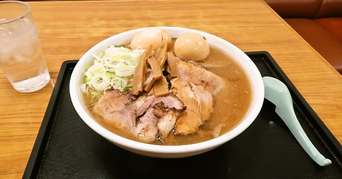 2026年3月『淵野辺 大勝軒』ラーメン味玉2個サムネイル