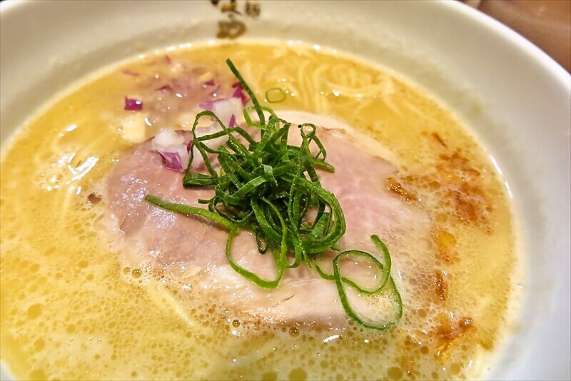『らぁ麺はやし田 町田店』鶏白湯ラーメン7