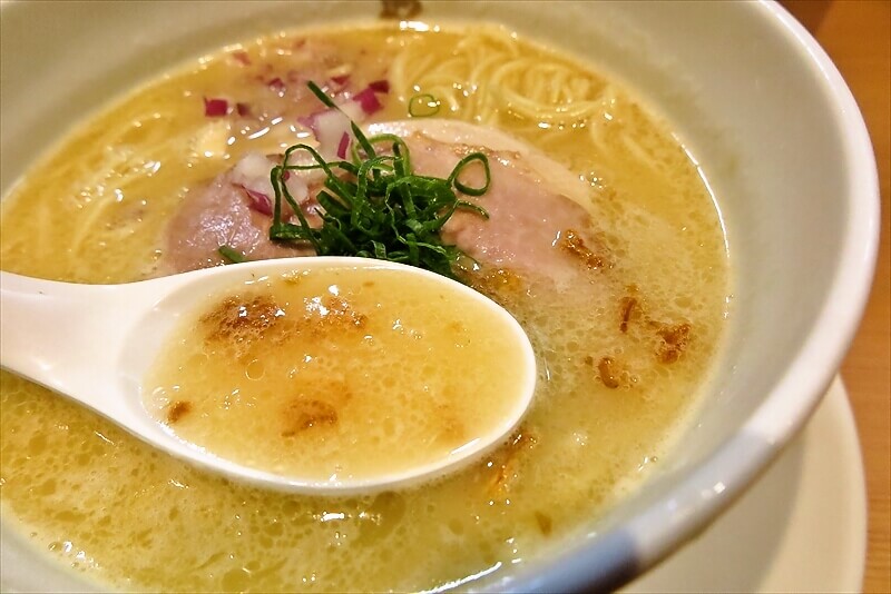 『らぁ麺はやし田 町田店』鶏白湯ラーメン9