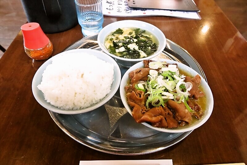 2026年 町田市『もつ煮の店イガラシ』モツ煮定食ごはん大盛り1