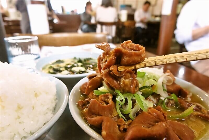 2026年 町田市『もつ煮の店イガラシ』モツ煮定食ごはん大盛り9