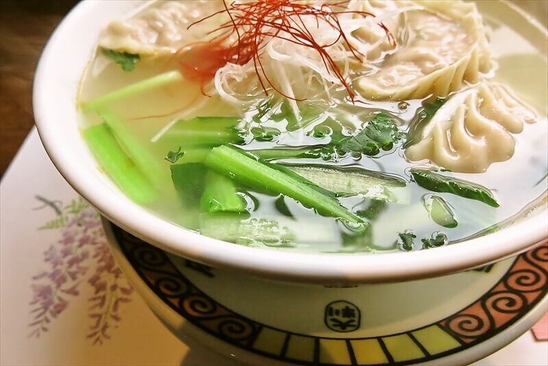 相模原市『中国料理 御食事処 道』肉爆ジャンボ餃子塩ラーメン6