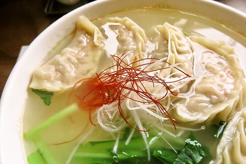 相模原市『中国料理 御食事処 道』肉爆ジャンボ餃子塩ラーメン7