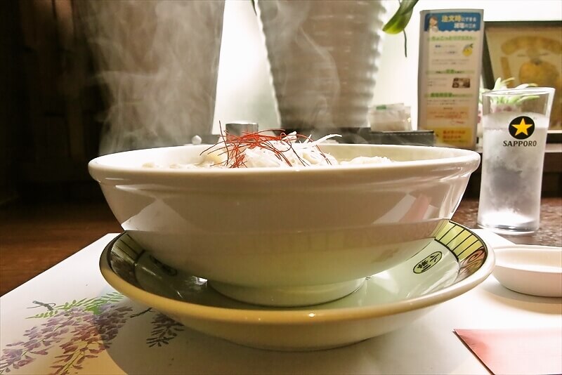 相模原市『中国料理 御食事処 道』肉爆ジャンボ餃子塩ラーメン8