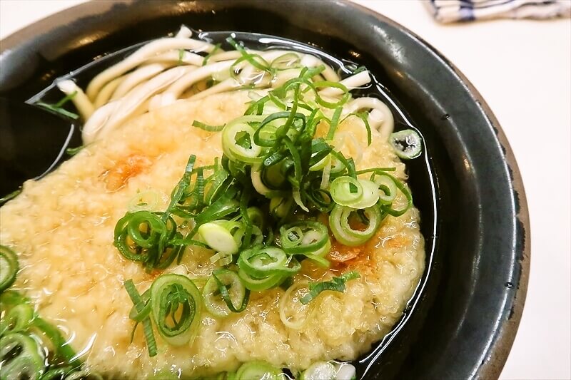 2026年 大阪市難波『なんばうどん』天ぷらうどん3