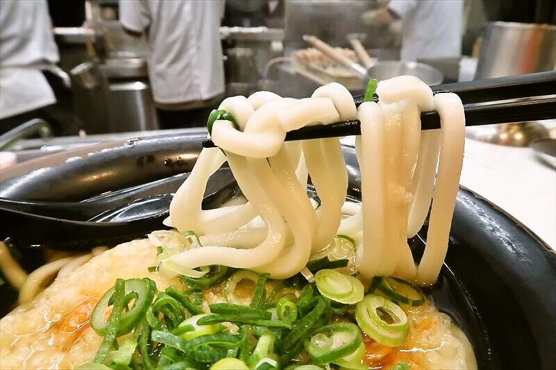 2026年 大阪市難波『なんばうどん』天ぷらうどん7