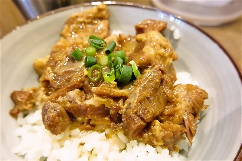 相模原市淵野辺『二代目 南洲ラーメン』とんこつ煮込み御飯2