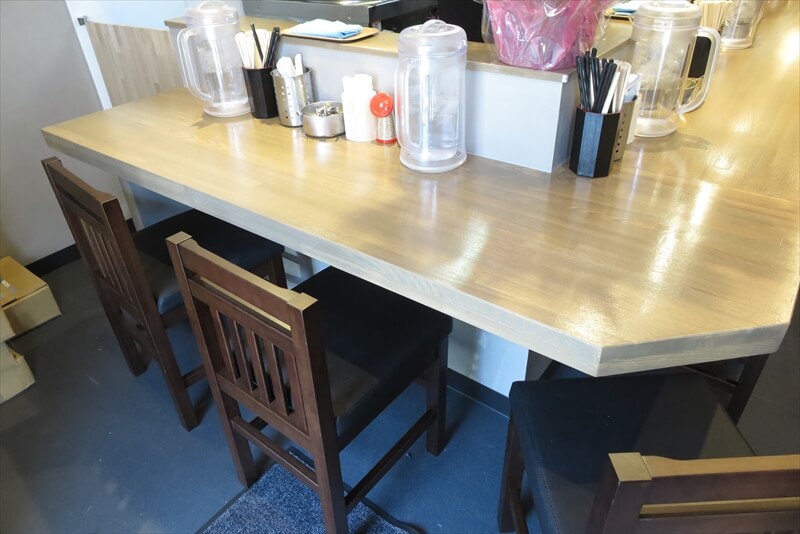 相模原市淵野辺『二代目 南洲ラーメン』カウンター席