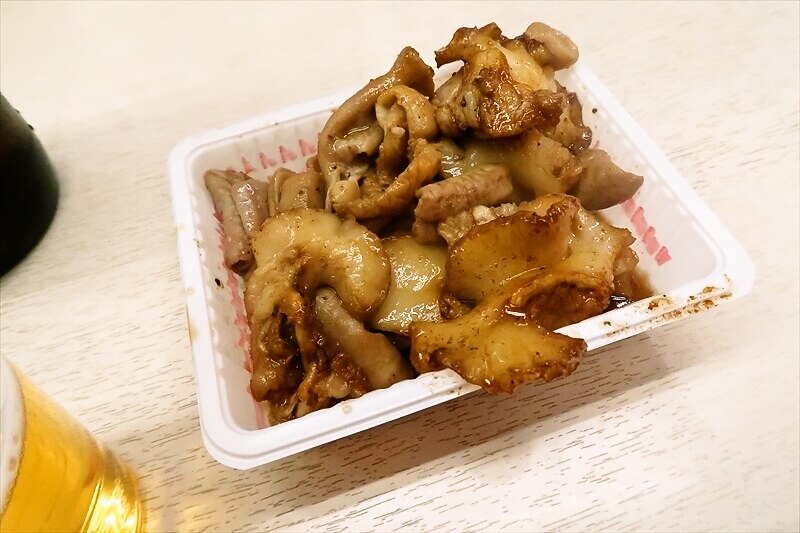 大阪市西成区『ホルモン マルフク本店』ホルモン＆アブラ3