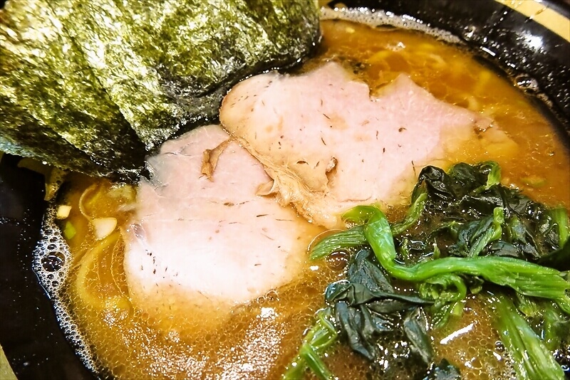 町田駅『横濱家系ラーメン 七代目 野中家』ラーメン6