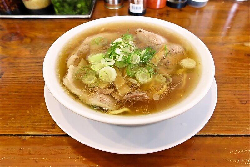 相模原市相模大野駅『相模食堂』中華そば(ラーメン)1