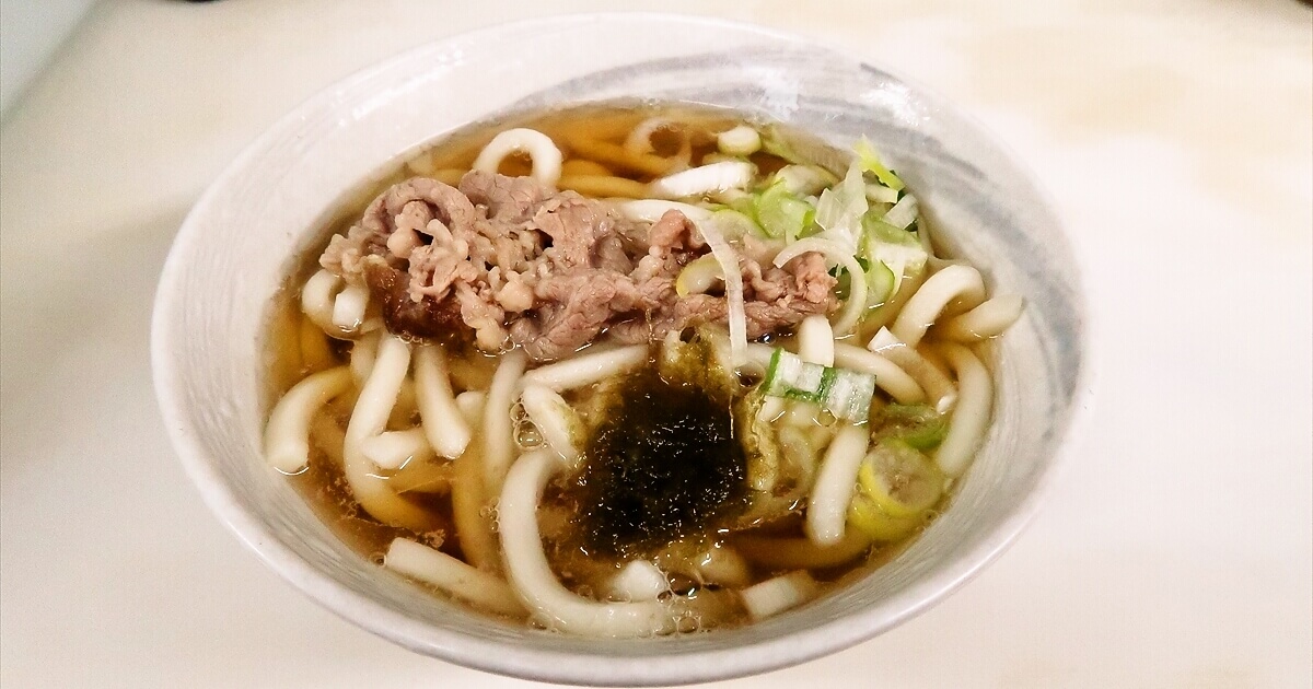 大阪通天閣『三吉うどん』肉うどんサムネイル