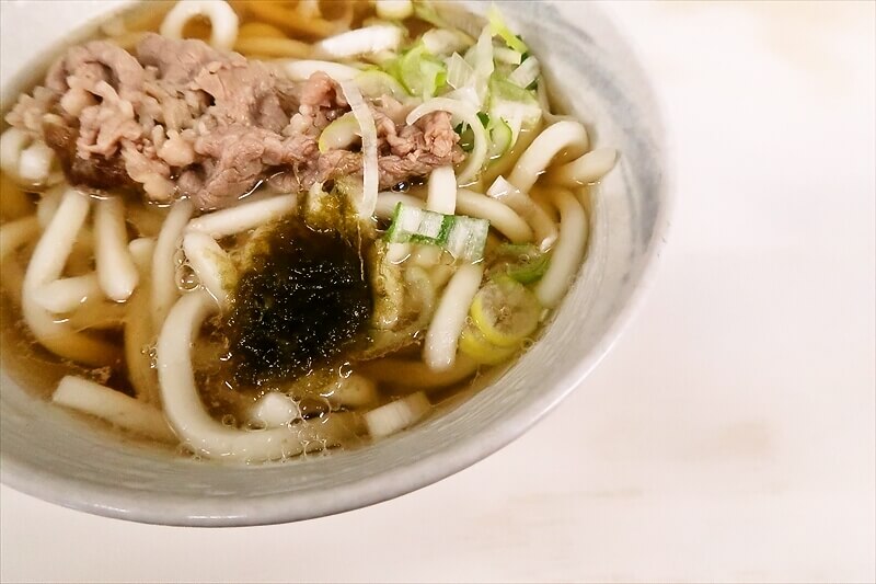 大阪通天閣『三吉うどん』肉うどん2