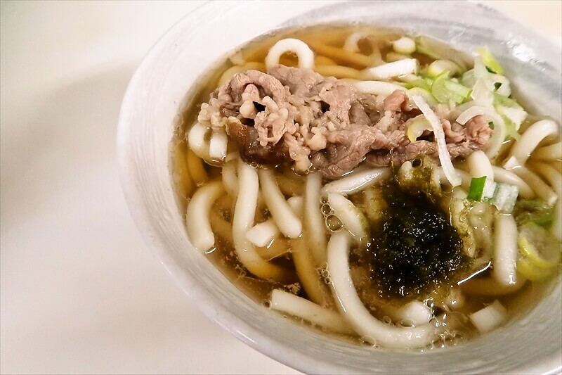 大阪通天閣『三吉うどん』肉うどん3