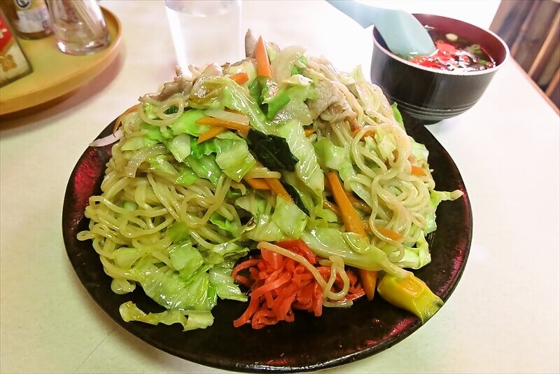 相模原市『中華料理 大勝軒』塩焼きそば大盛り2